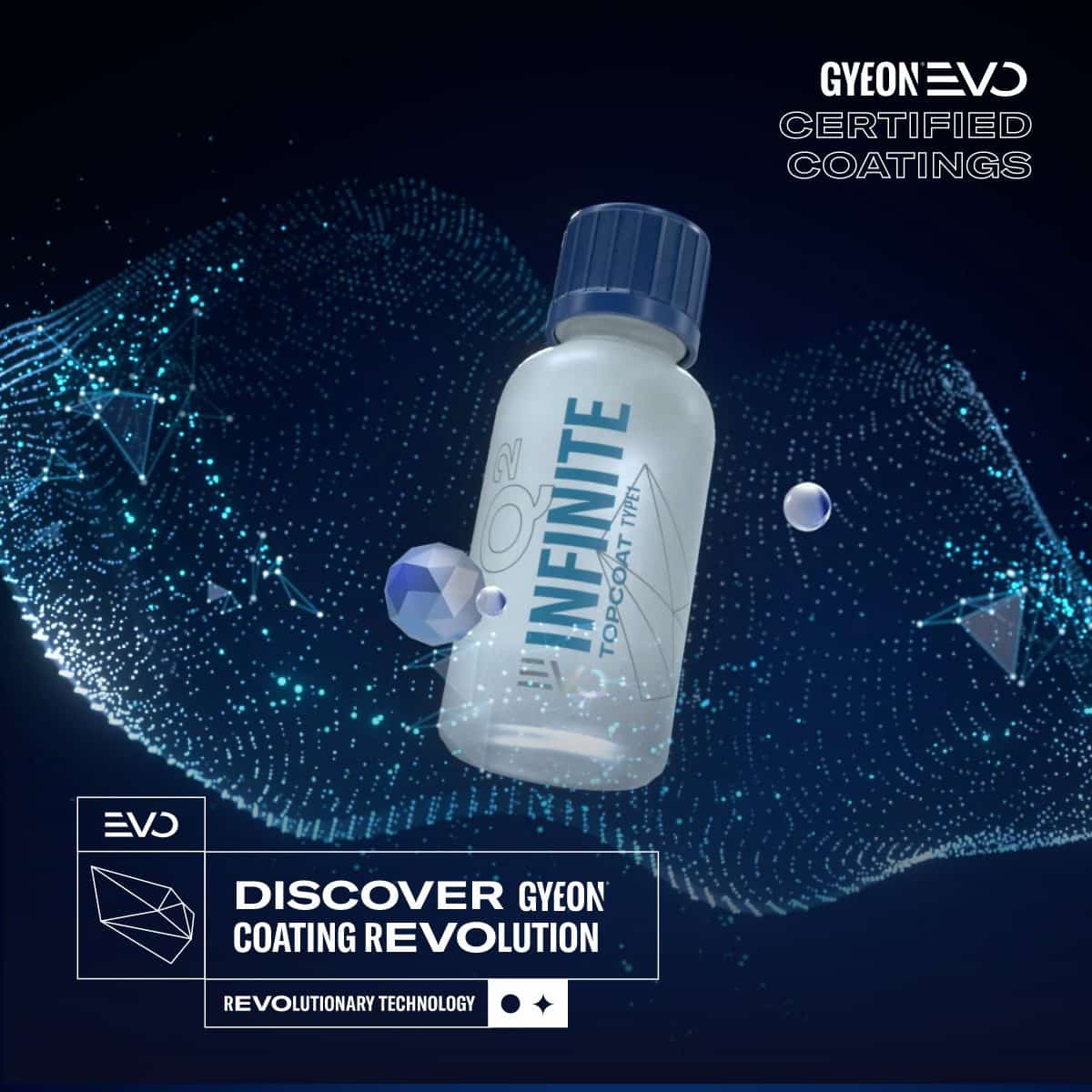 The Gyeon Infinite Type 2 ceramic coating bottle